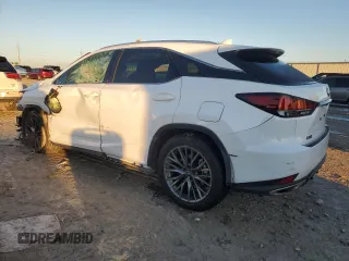 2022 Lexus RX with VIN 2T2YZMDA1NC355156, listed as a Copart auction lot 87962905 with 35,399 mi miles and Salvage Title. Bid and sale history available at carsss.com. Image 2.