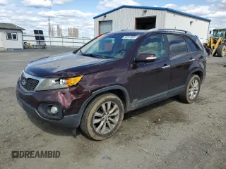 2011 Kia Sorento EX with VIN 5XYKUDA26BG091387, listed as a Copart auction lot 52291565 with 166,661 mi miles and Salvage Title. Bid and sale history available at carsss.com. Image 1.