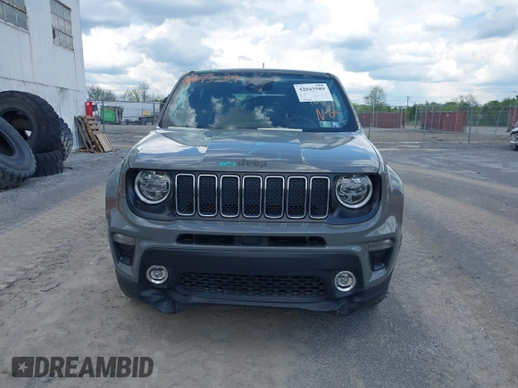 2021 Jeep Renegade Latitude with VIN ZACNJDB14MPM34631, listed as a IAAI auction lot 42043589 with 44,955 mi miles and . Bid and sale history available at DreamBid. Image 13.