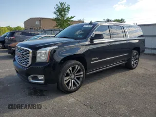 2019 GMC Yukon XL Denali with VIN 1GKS2HKJ5KR114327, listed as a Copart auction lot 55536375 with 55,390 mi miles and Clean Title. Bid and sale history available at DreamBid. Image 1.