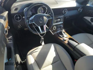 2015 Mercedes-Benz SLK-Class SLK 250 with VIN WDDPK4HA9FF101515, listed as a Copart auction lot 53091124 with 91,807 mi miles. Bid and sale history available at carsss.com. Image 8.
