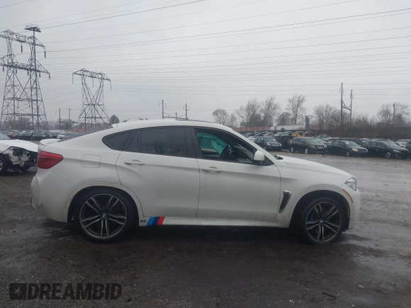 2016 BMW X6 M with VIN 5YMKW8C50G0R43150, listed as a IAAI auction lot 41463258 with 81,202 mi miles. Bid and sale history available at carsss.com. Image 13.