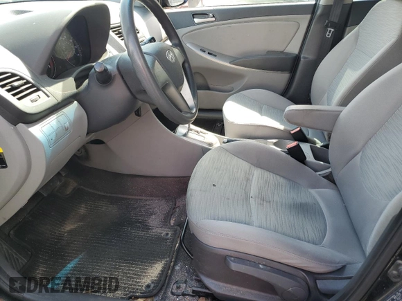 2016 Hyundai Accent SE with VIN KMHCT4AE7GU014840, listed as a Copart auction lot 45458963 with 85,133 mi miles. Bid and sale history available at carsss.com. Image 7.