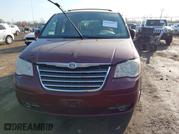 2008 Chrysler Town & Country Touring with VIN 2A8HR54P88R682746, listed as a IAAI auction lot 41769917 with 198,072 mi miles and . Bid and sale history available at DreamBid. Image 12.