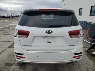 2018 Kia Sorento SX with VIN 5XYPKDA50JG367079, listed as a Copart auction lot 48222075 with 111,773 mi miles and Salvage Title. Bid and sale history available at carsss.com. Image 6.