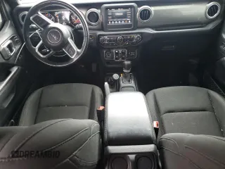 2018 Jeep Wrangler Unlimited Sahara с VIN 1C4HJXEG0JW308332, выставлен на аукционе Copart как лот 58778355 с пробегом 90 384 миль миль и Списание • Salvage title. История ставок и продаж доступна на DreamBid. Изображение 8.