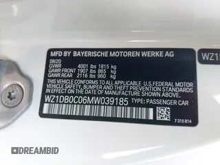 2021 Toyota Supra 3.0 z VIN WZ1DB0C06MW039185, wystawiony jako IAAI lot #42160847 z przebiegiem 42 736 mil mil oraz . Historia ofert i sprzedaży dostępna na DreamBid. Obrazek 9.