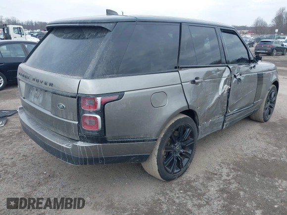 2019 Land Rover Range Rover HSE with VIN SALGS2SVXKA546498, listed as a IAAI auction lot 41615177 with 92,772 mi miles and . Bid and sale history available at DreamBid. Image 4.