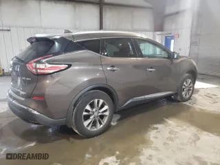 2017 Nissan Murano SL with VIN 5N1AZ2MH5HN171911, listed as a Copart auction lot 41733455 with 175,996 mi miles and Salvage Title. Bid and sale history available at carsss.com. Image 3.