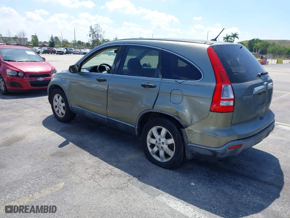 2007 Honda CR-V EX with VIN JHLRE38547C055685, listed as a IAAI auction lot 41897899 with 221,445 mi miles. Bid and sale history available at carsss.com. Image 3.