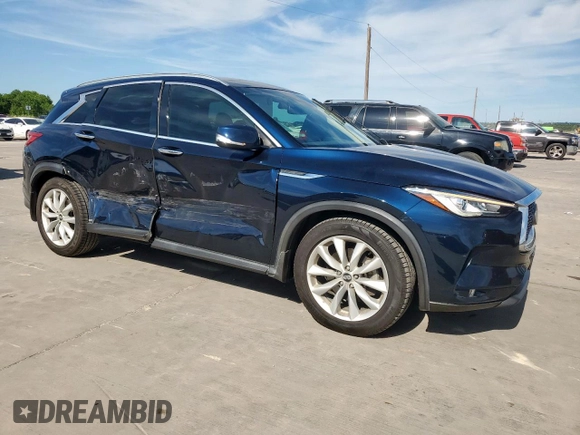 2019 Infiniti QX50 Luxe с VIN 3PCAJ5M1XKF123830, выставлен на аукционе Copart как лот 57996695 с пробегом 105 967 миль миль и Списание • Salvage title. История ставок и продаж доступна на DreamBid. Изображение 4.