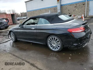 2018 Mercedes-Benz C 300 with VIN WDDWK4KB1JF615509, listed as a Copart auction lot 49956135 with 25,030 mi miles and Salvage title. Bid and sale history available at DreamBid. Image 2.