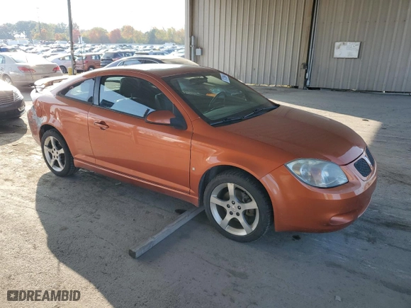 2007 Pontiac G5 GT with VIN 1G2AN15B477194401, listed as a Copart auction lot 76735864 with 145,146 mi miles and Salvage Title. Bid and sale history available at carsss.com. Image 4.