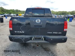 2011 Nissan Titan Pro-4X with VIN 1N6BA0EC6BN313680, listed as a Copart auction lot 60335995 with 241,301 mi miles and Salvage title. Bid and sale history available at DreamBid. Image 6.