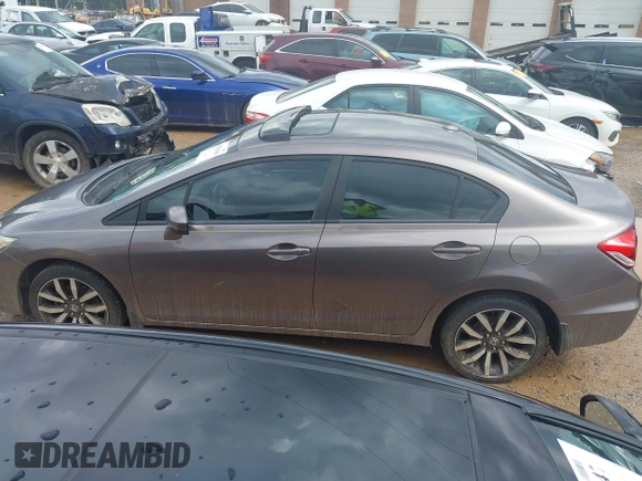 2015 Honda Civic EX-L z VIN 19XFB2F99FE029132, wystawiony jako IAAI lot #42351410 z przebiegiem 256 808 mil mil oraz . Historia ofert i sprzedaży dostępna na DreamBid. Obrazek 14.