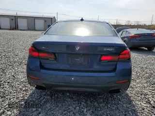 2022 BMW 5 Series 540i xDrive with VIN WBA73BJ07NCH66751, listed as a Copart auction lot 53653415 with 60,059 mi miles and Salvage title. Bid and sale history available at DreamBid. Image 6.