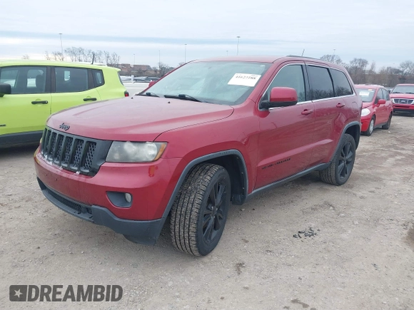 2013 Jeep Grand Cherokee Laredo with VIN 1C4RJEAG4DC573971, listed as a IAAI auction lot 41627288 with 143,256 mi miles. Bid and sale history available at carsss.com. Image 17.