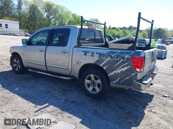 2004 Nissan Titan LE with VIN 1N6AA07AX4N575552, listed as a IAAI auction lot 41994360 with 258,524 mi miles and . Bid and sale history available at DreamBid. Image 3.