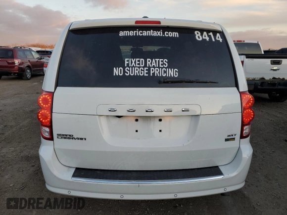 2017 Dodge Grand Caravan SXT with VIN 2C4RDGCG1HR750697, listed as a Copart auction lot 83490934 with 169,817 mi miles and Salvage Title. Bid and sale history available at DreamBid. Image 6.