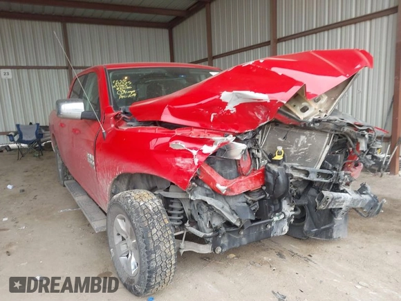 2019 Ram 1500 Big Horn z VIN 1C6RR7TT1KS654516, wystawiony jako IAAI lot #41634431 z przebiegiem 95 199 mil mil oraz . Historia ofert i sprzedaży dostępna na DreamBid. Obrazek 1.