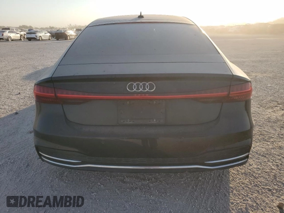 2019 Audi A7 Prestige with VIN WAUV2AF23KN062221, listed as a Copart auction lot 75598734 with 46,555 mi miles and Salvage Title. Bid and sale history available at carsss.com. Image 6.
