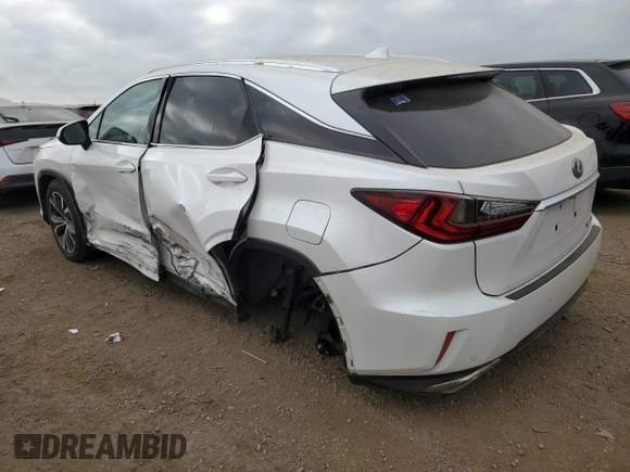 2018 Lexus RX 350 with VIN 2T2BZMCA0JC142572, listed as a Copart auction lot 56173905 with 68,432 mi miles and Salvage title. Bid and sale history available at DreamBid. Image 2.