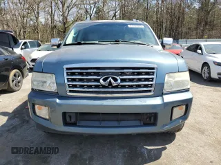 2008 Infiniti QX56 with VIN 5N3AA08D78N903384, listed as a Copart auction lot 47493495 with 264,083 mi miles and Salvage Title. Bid and sale history available at carsss.com. Image 5.