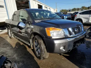 2008 Nissan Titan SE with VIN 1N6BA07D88N346095, listed as a Copart auction lot 81710484 with 90,568 mi miles and Salvage Title. Bid and sale history available at carsss.com. Image 4.
