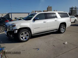 2016 Chevrolet Suburban LTZ with VIN 1GNSKJKC2GR365325, listed as a Copart auction lot 60675685 with 160,797 mi miles and Salvage title. Bid and sale history available at DreamBid. Image 1.