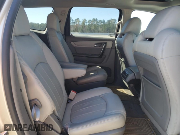 2014 Chevrolet Traverse LTZ with VIN 1GNKRJKD6EJ264417, listed as a Copart auction lot 50488115 with 151,497 mi miles and Salvage Title. Bid and sale history available at DreamBid. Image 11.
