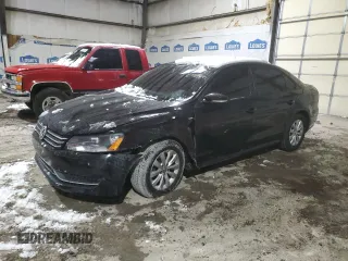 2013 Volkswagen Passat S w/Appearance with VIN 1VWAP7A34DC135033, listed as a Copart auction lot 87654045 with 104,670 mi miles and Salvage Title. Bid and sale history available at carsss.com. Image 1.
