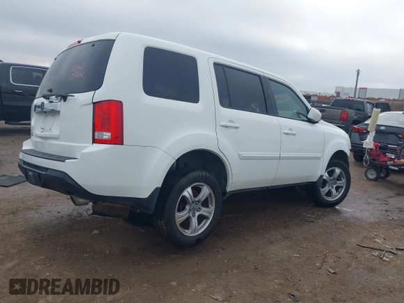 2012 Honda Pilot EX-L with VIN 5FNYF3H51CB012098, listed as a IAAI auction lot 41521214 with 157,701 mi miles. Bid and sale history available at carsss.com. Image 4.