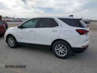 2022 Chevrolet Equinox LT with VIN 3GNAXKEV6NL309974, listed as a Copart auction lot 48933985 with 35,563 mi miles and Salvage Title. Bid and sale history available at DreamBid. Image 2.