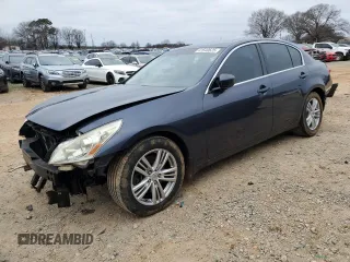 2011 Infiniti G25 x with VIN JN1DV6AR9BM651550, listed as a Copart auction lot 41640625 with 194,279 mi miles and Salvage Title. Bid and sale history available at DreamBid. Image 1.