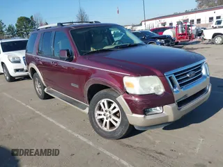 2006 Ford Explorer Eddie Bauer z VIN 1FMEU74E06UA86013, wystawiony jako IAAI lot #41783722 z przebiegiem 179 502 mil mil oraz . Historia ofert i sprzedaży dostępna na DreamBid. Obrazek 1.
