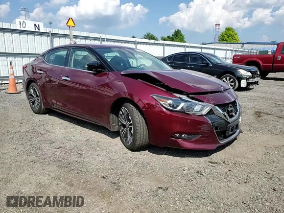 2018 Nissan Maxima SV with VIN 1N4AA6AP3JC409681, listed as a Copart auction lot 58630924 with 102,552 mi miles and Salvage Title. Bid and sale history available at DreamBid. Image 11.