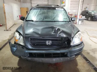 2005 Honda Pilot EX-L with NAVI with VIN 2HKYF18775H548533, listed as a Copart auction lot 48636845 with 267,889 mi miles and Salvage Title. Bid and sale history available at carsss.com. Image 5.