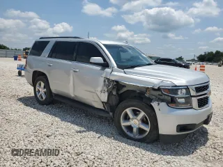 2015 Chevrolet Tahoe LS with VIN 1GNSCAKC9FR744608, listed as a Copart auction lot 55981395 with Not provided miles and Salvage title. Bid and sale history available at DreamBid. Image 4.