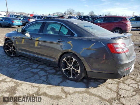 2015 Ford Taurus SHO with VIN 1FAHP2KT1FG182797, listed as a Copart auction lot 42705445 with 251,206 mi miles and Salvage Title. Bid and sale history available at DreamBid. Image 2.