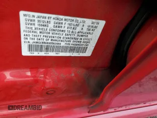 2009 Honda Fit Sport w/Navi with VIN JHMGE88689S063984, listed as a Copart auction lot 47864865 with 151,361 mi miles and Salvage Title. Bid and sale history available at carsss.com. Image 12.