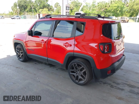 2021 Jeep Renegade Latitude with VIN ZACNJCBBXMPM51713, listed as a IAAI auction lot 42339289 with 44,763 mi miles and . Bid and sale history available at DreamBid. Image 3.