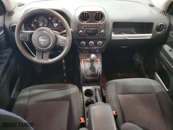 2016 Jeep Compass Sport with VIN 1C4NJDBB7GD646325, listed as a Copart auction lot 47084675 with 105,252 mi miles and Salvage Title. Bid and sale history available at carsss.com. Image 8.