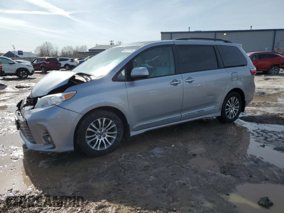 2018 Toyota Sienna XLE Auto Access Seat with VIN 5TDYZ3DC6JS951915, listed as a Copart auction lot 48319715 with 108,379 mi miles and Salvage Title. Bid and sale history available at carsss.com. Image 1.