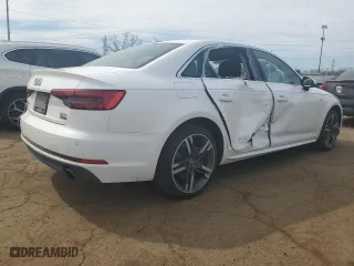 2017 Audi A4 Premium Plus with VIN WAUENAF44HN010890, listed as a Copart auction lot 54467495 with 70,472 mi miles and Clean Title. Bid and sale history available at carsss.com. Image 3.