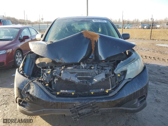 2014 Honda CR-V LX with VIN 3CZRM3H34EG716988, listed as a Copart auction lot 46251695 with 119,054 mi miles and Salvage Title. Bid and sale history available at carsss.com. Image 5.