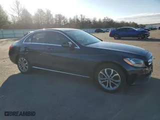 2018 Mercedes-Benz C-Class C 300 with VIN WDDWF4KB0JR322395, listed as a Copart auction lot 42531245 with 65,749 mi miles and Salvage Title. Bid and sale history available at carsss.com. Image 4.