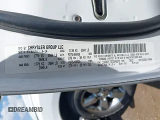 2014 Ram 1500 Big Horn with VIN 1C6RR7LT5ES346575, listed as a IAAI auction lot 42554655 with 171,811 mi miles and . Bid and sale history available at DreamBid. Image 9.