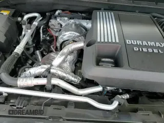 2025 GMC Sierra 1500 SLT with VIN 3GTUUDE8XSG318654, listed as a Copart auction lot 69754355 with 3,321 mi miles and Salvage title. Bid and sale history available at DreamBid. Image 14.