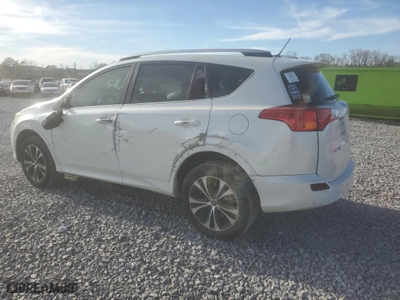 2015 Toyota RAV4 Limited with VIN 2T3YFREV2FW152036, listed as a Copart auction lot 49588545 with 119,798 mi miles and Salvage Title. Bid and sale history available at carsss.com. Image 2.