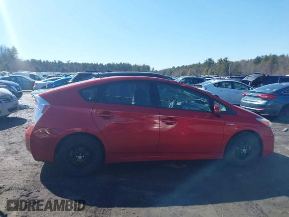 2013 Toyota Prius One with VIN JTDKN3DUXD5546385, listed as a IAAI auction lot 41763852 with 124,363 mi miles. Bid and sale history available at carsss.com. Image 13.